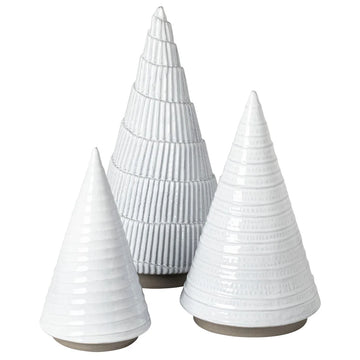 tree - ceramic white "festa" (3 sizes) by casafina