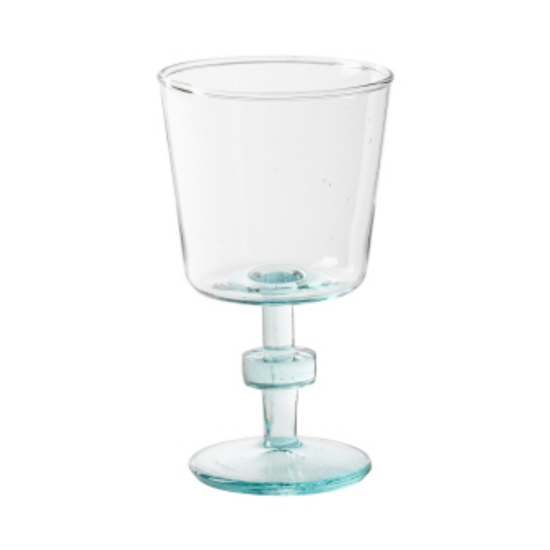 wine glass - "liso" green by casafina