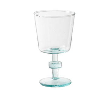 wine glass - "liso" green by casafina