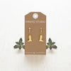 earrings - huggie hoops - cowboy boot - 14kgp by amano studio