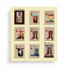 playing cards - cowboy boot by sorrellnotionsandfindings
