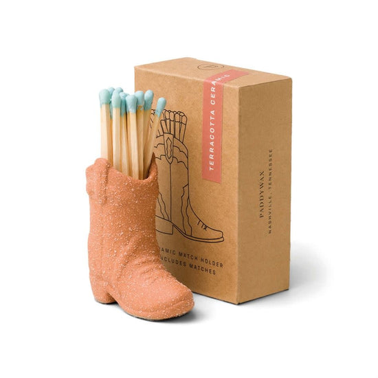 match holder - cowboy boot by paddywax