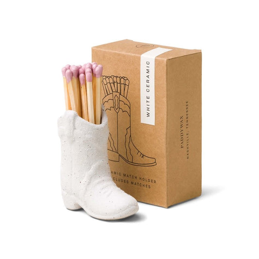 match holder - cowboy boot by paddywax