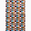 tea towel - microfiber - cozy day checkers by geometry house