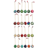 Ornament | 1" Paper Mache Ball | Hand-Painted Multicolor Assorted