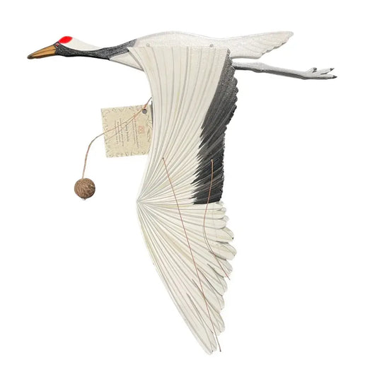 mobile - flying - crane by tulia's artisan gallery