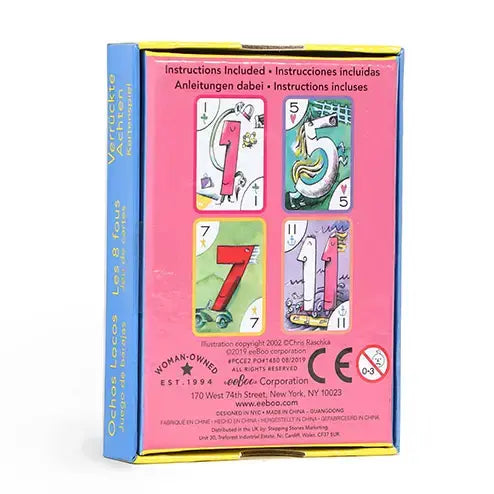 card game - crazy eights by eeboo