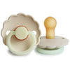 pacifier - brown rubber tip - assorted colors by mushie & co