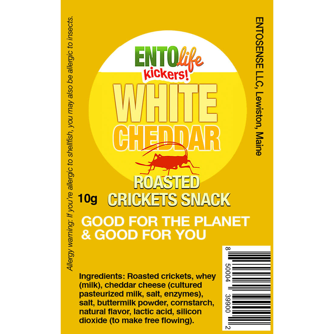 snack - cricket mini-kickers by entolife