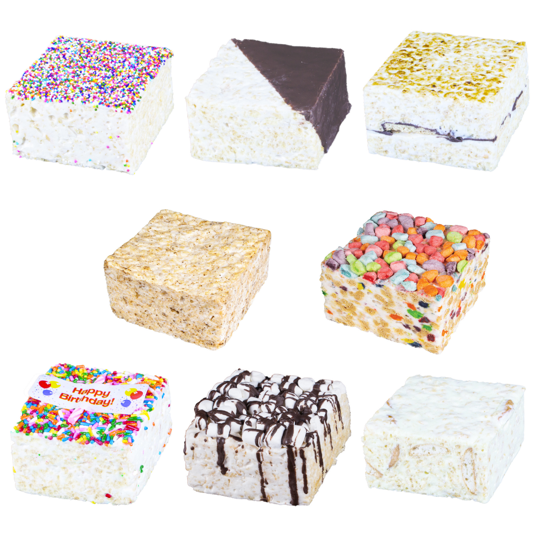 crispery square - assorted flavors by the crispery