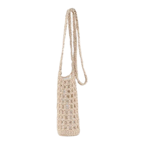 bottle holder - crochet by jadetribe