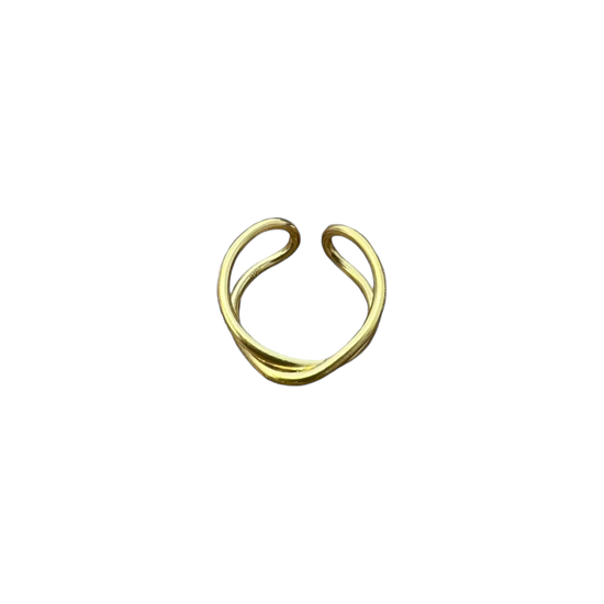 ear cuff - cross bar by baizaar