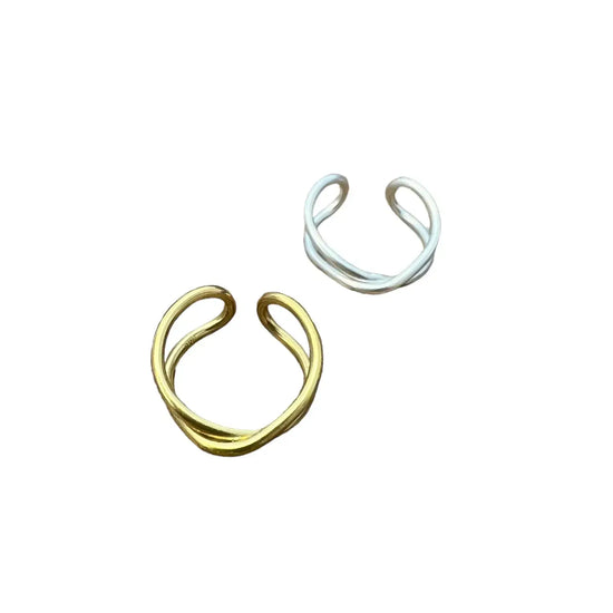 ear cuff - cross bar by baizaar