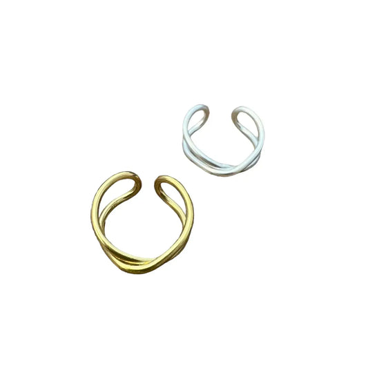 ear cuff - cross bar by baizaar