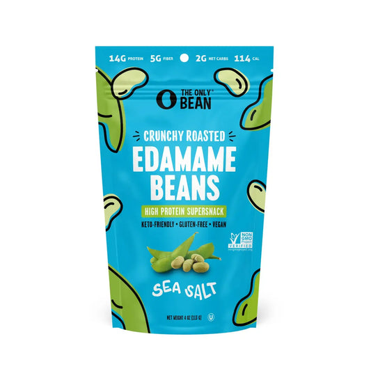 snack - edamame beans - 4oz by the only bean
