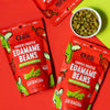 snack - crunchy roasted edamame by the only bean