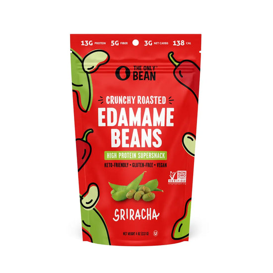 snack - edamame beans - 4oz by the only bean