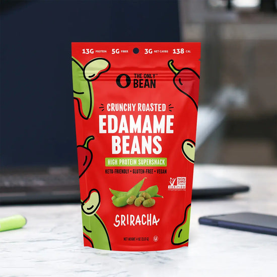 snack - edamame beans - 4oz by the only bean