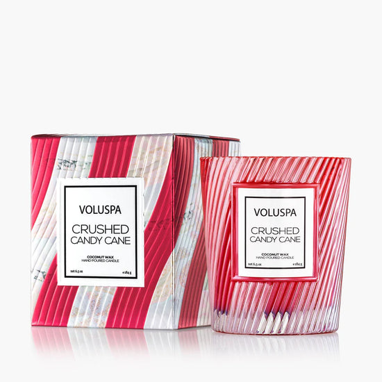 candle - crushed candy cane by voluspa