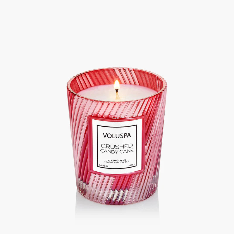 candle - crushed candy cane by voluspa