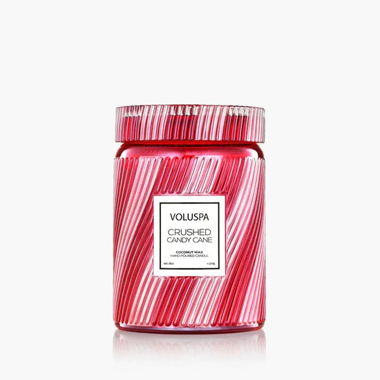 candle - crushed candy cane by voluspa