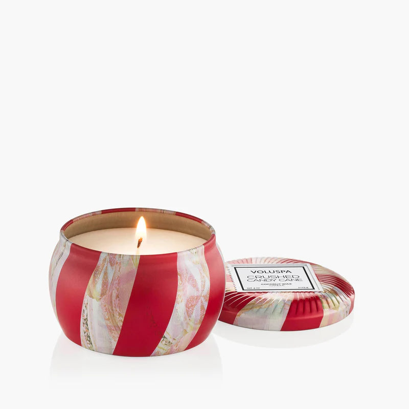 candle - crushed candy cane by voluspa