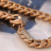 bracelet - cuban chain - bronze - 8" by montestruque