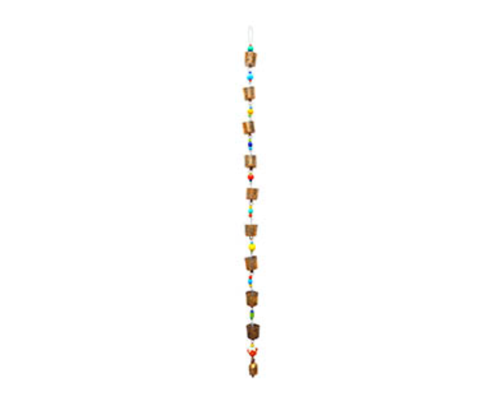 chime - cup-shaped rain bells by moksha imports