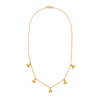 Necklace | Tiny Bee | 16" Chain | 14KGP