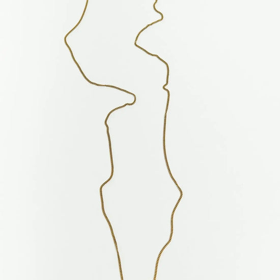 necklace - cycles - gold plated by tilly doro