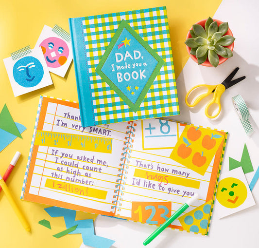 book - dad, i made you a book by compendium
