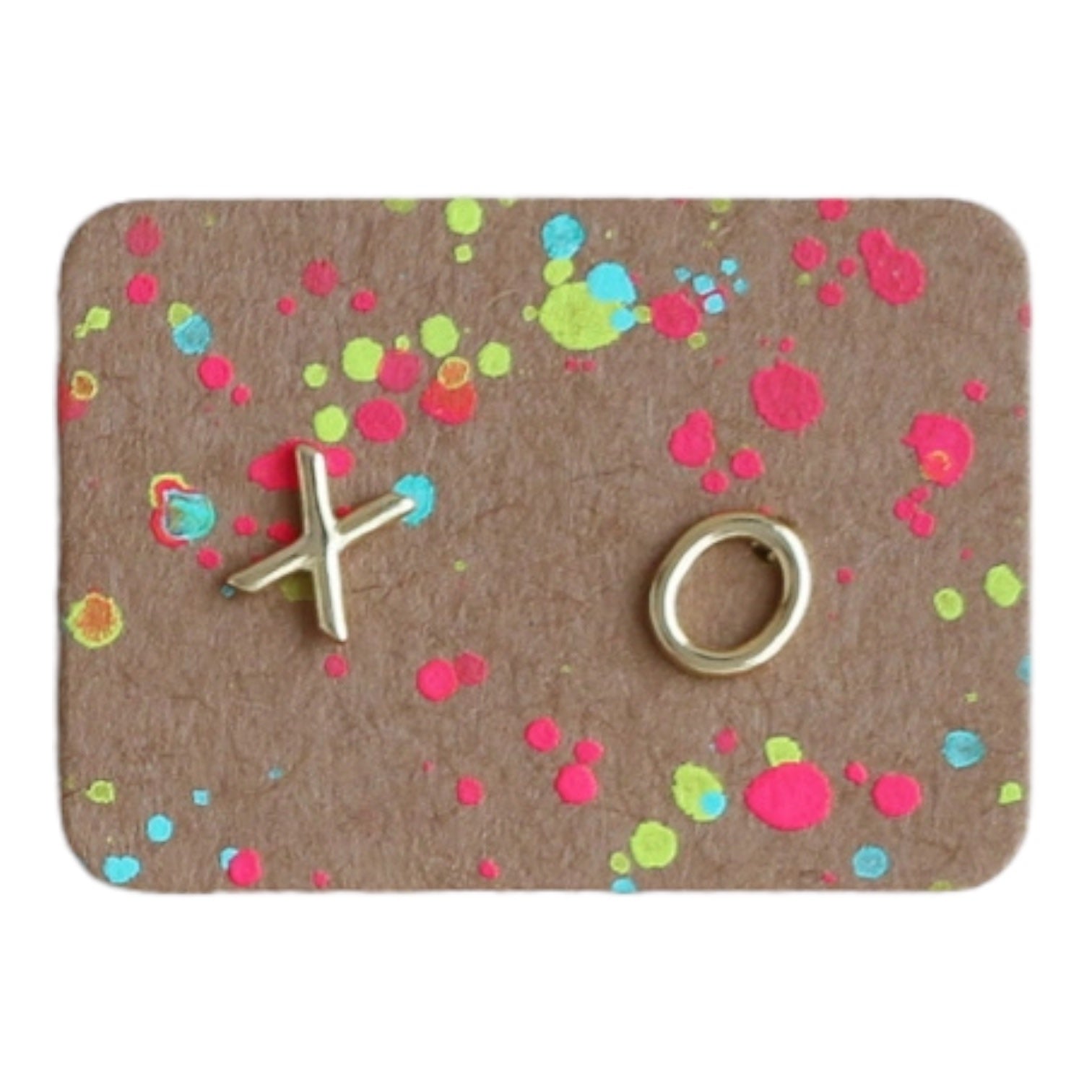 earrings - dainty stud gold by sofia ramsay