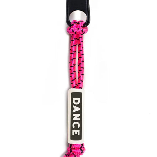 bag zipper tag - dance by mudlove
