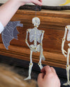 ornaments - recycled cotton paper - dancing skeletons by east end press