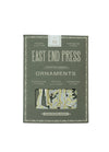 ornaments - recycled cotton paper - dancing skeletons by east end press