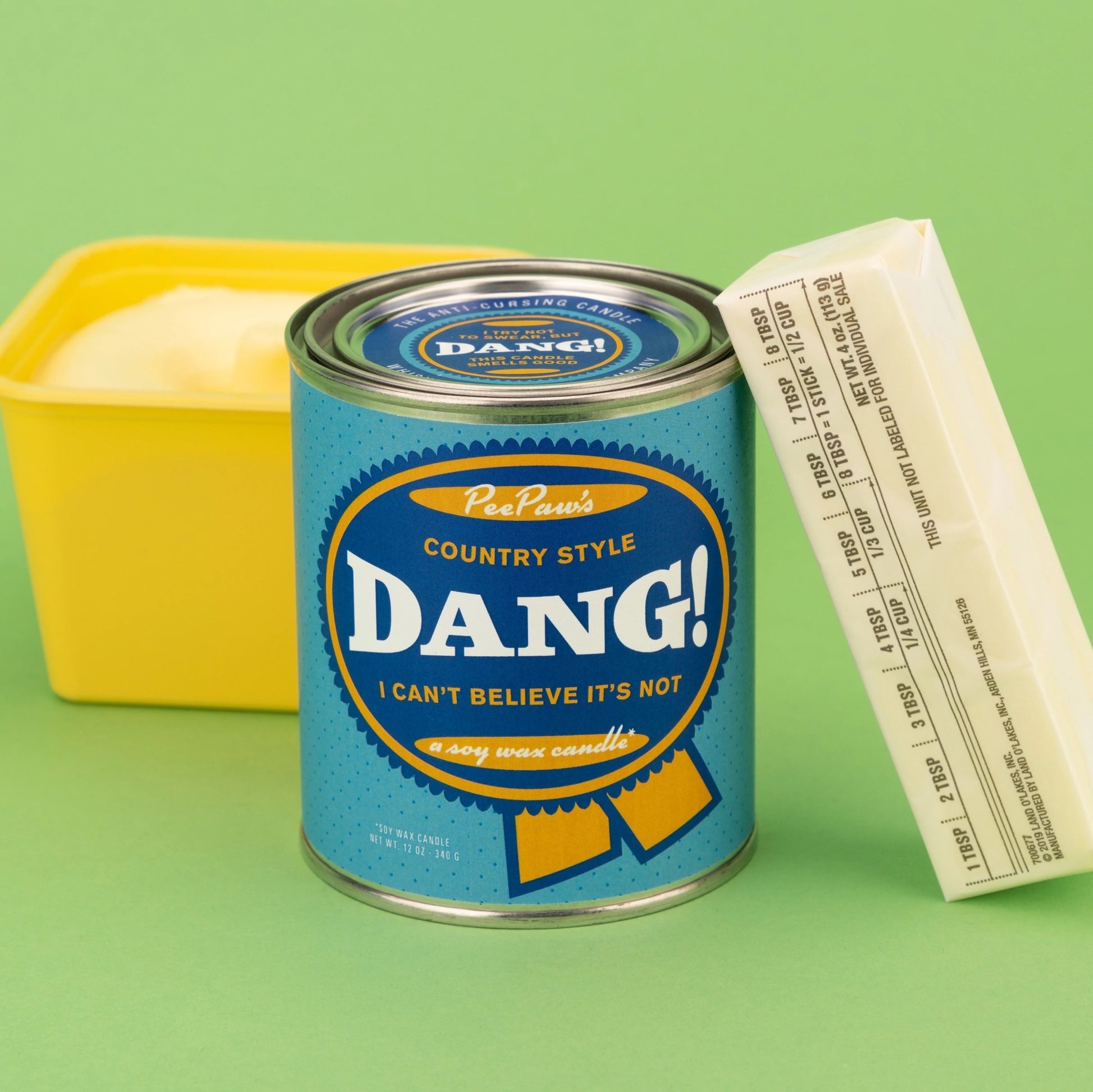 candle - paint can - anti-cursing by whiskey river soap company