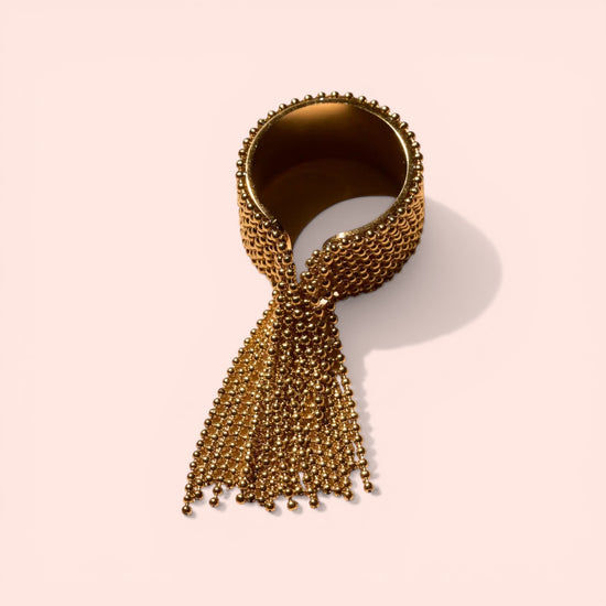 ring - daphne beaded strands by peter and june