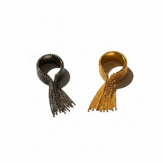 ring - daphne beaded strands by peter and june