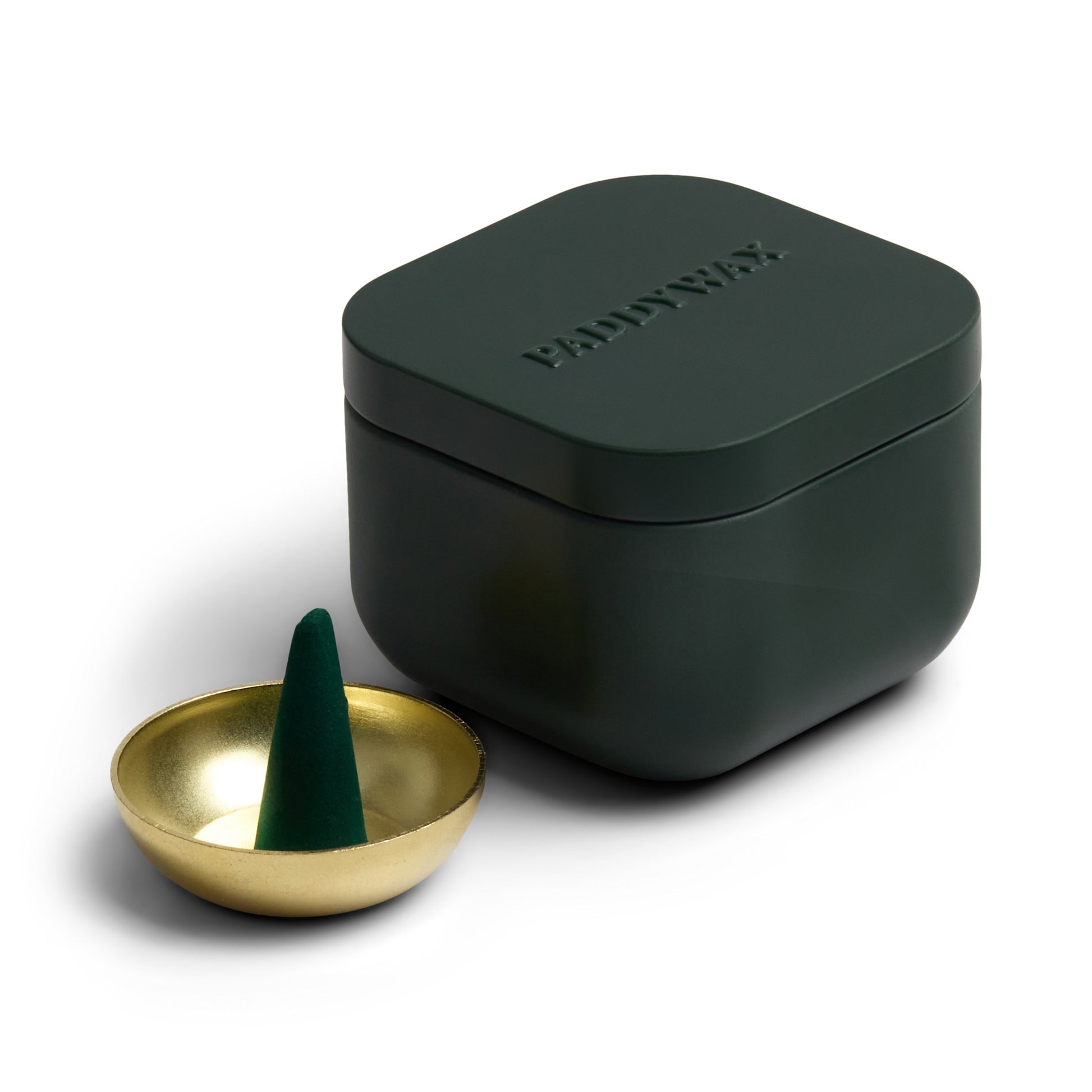 incense cones - cubed metal tin by paddywax