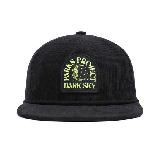 snapback hat - national parks - dark sky patch/black by parks project
