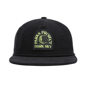 snapback hat - national parks - dark sky patch/black by parks project