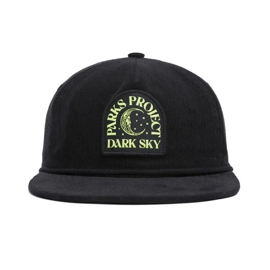 snapback hat - national parks - dark sky patch/black by parks project