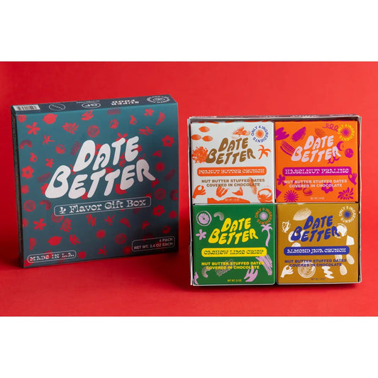 snack - dates - gift box 4-pack by date better snacks