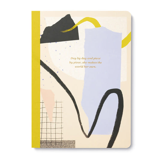 book - "her words" journal - day by day by compendium