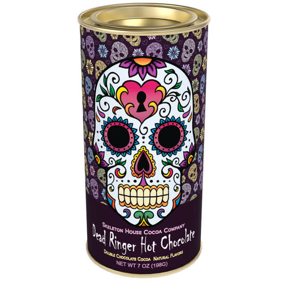 candy - hot chocolate tin - day of the dead/día de los muertos by redstone foods inc