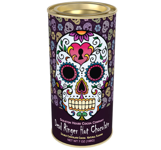 candy - hot chocolate tin - day of the dead/día de los muertos by redstone foods inc