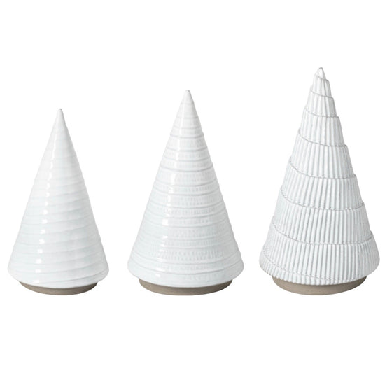 tree - ceramic white "festa" (3 sizes) by casafina