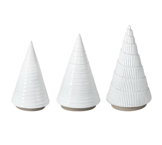 tree - ceramic white "festa" (3 sizes) by casafina