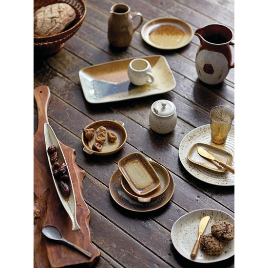 serving board - handled - live edge by creative co-op