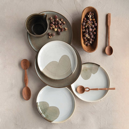 spoon - doussie - double-ended - 8.75" by creative co-op